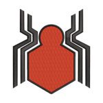 Spiderman Logo Embroidery Design - Spiderman Superhero Embroidery Design