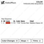 Jujutsu High Logo Embroidery Design - Jujutsu Kaisen Anime Embroidery Design