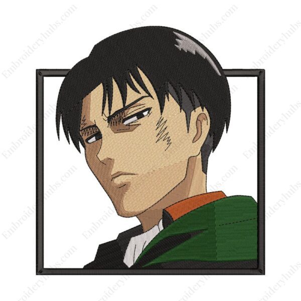 Levi Ackerman -  Attack on Titan Embroidery