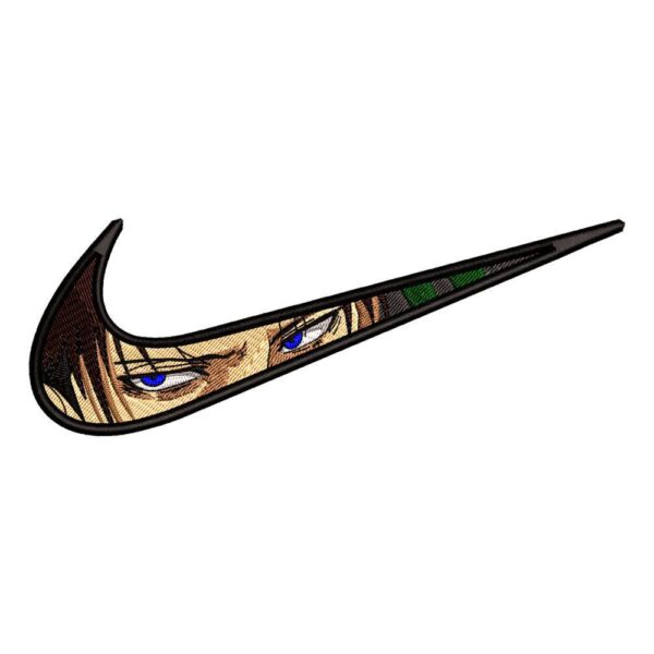 Levi Swoosh Embroidery - Attack on Titan