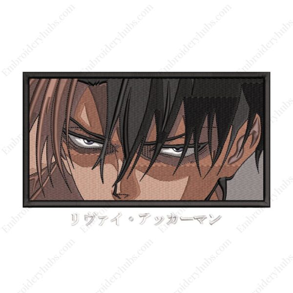 Levi Eyes -  Attack on Titan Embroidery