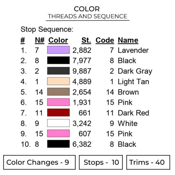 Nezuko Swoosh Embroidery Design - Demon Slayer Nike Anime Embroidery Design