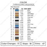 Nanami Weapon Embroidery Design - Jujutsu Kaisen Anime Embroidery Design