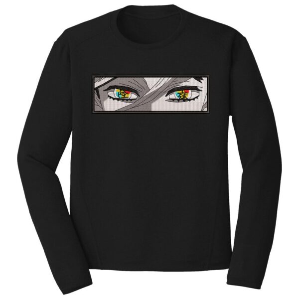 Douma Eyes Embroidery Design - Demon Slayer Anime Embroidery Design