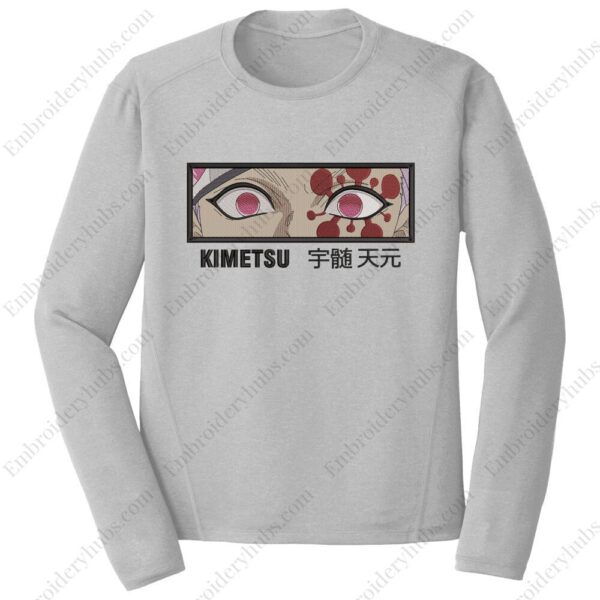 Uzui Eyes Embroidery Design - Demon Slayer Anime Embroidery Design