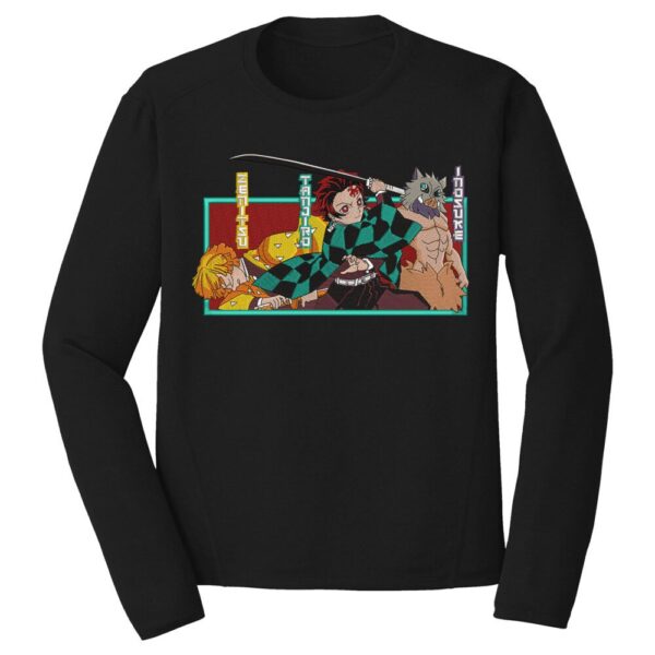 Demon Slayer Trio Embroidery Design - Demon Slayer Anime Embroidery Design