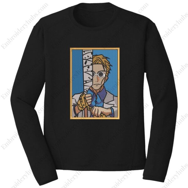 Nanami Weapon Embroidery Design - Jujutsu Kaisen Anime Embroidery Design