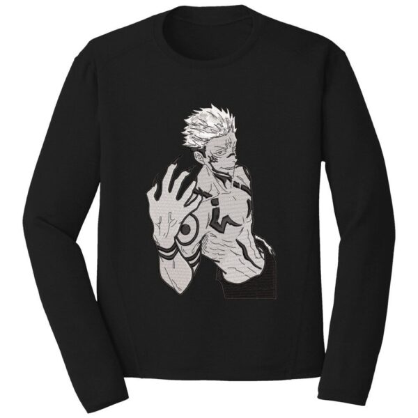 Ryomen Sukuna Embroidery Design - Jujutsu Kaisen Anime Embroidery Design