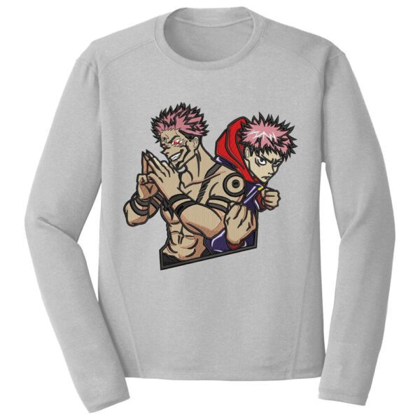Sukuna Itadori Embroidery Design - Jujutsu Kaisen Anime Embroidery Design