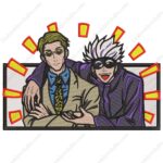 Gojo Nanami Embroidery Design - Jujutsu Kaisen Anime Embroidery Design