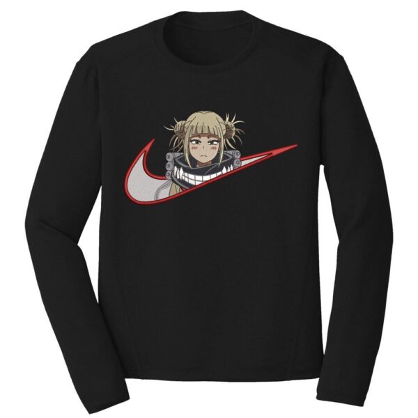Himiko Swoosh Embroidery Design - My Hero Academia Nike Anime Embroidery Design