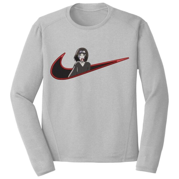 Rin Swoosh Embroidery Design - Naruto Nike Anime Embroidery Design