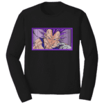 Vegeta Embroidery Design - Dragon Ball Anime Embroidery Design