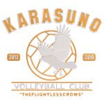 Karasuno Volleyball Club Embroidery Design - Haikyuu Anime Embroidery Design