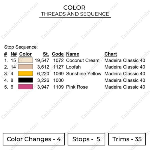 Sailor Moon Eyes Embroidery Design - Sailor Moon Anime Embroidery Design