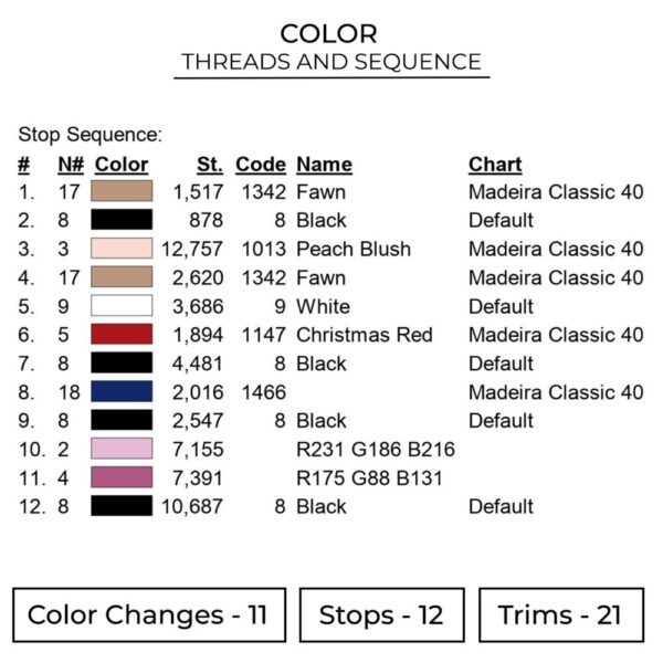 Chibiusa Eyes Embroidery Design - Sailor Moon Anime Embroidery Design