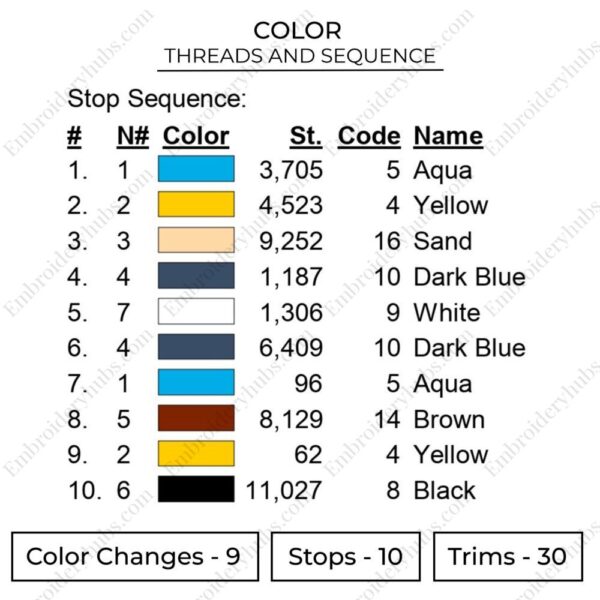 Horimiya Embroidery Design - Horimiya Anime Embroidery Design