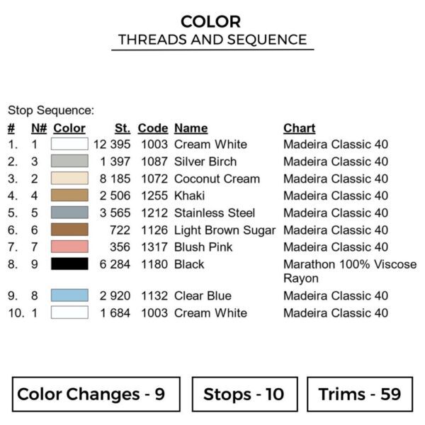 Mizuki Embroidery Design - Kamisama Kiss Anime Embroidery Design