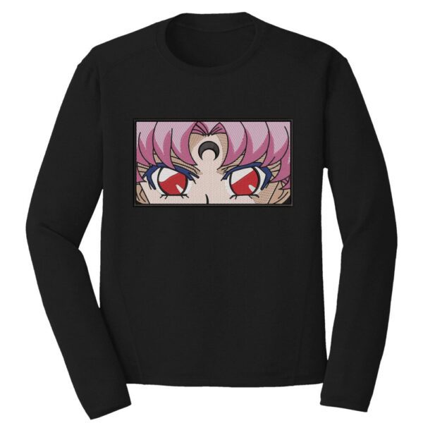 Chibiusa Eyes Embroidery Design - Sailor Moon Anime Embroidery Design