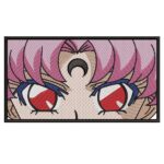 Chibiusa Eyes Embroidery Design - Sailor Moon Anime Embroidery Design
