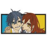 Horimiya Embroidery Design - Horimiya Anime Embroidery Design