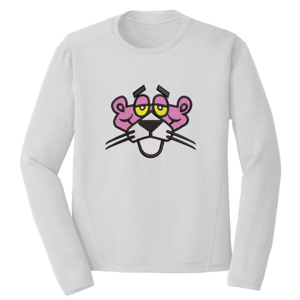 Pink Panther Face Embroidery Design - Looney Tunes