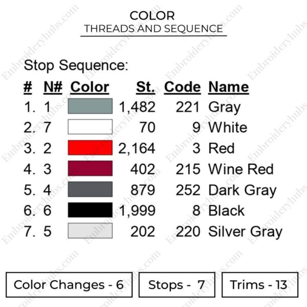 Corvette C4 Embroidery Design - Car Embroidery Design