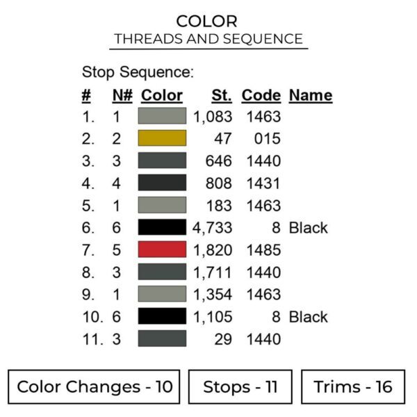 Racecar Embroidery Design - Car Embroidery Design