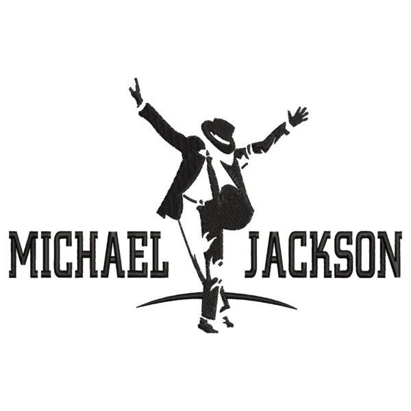 Michael Jackson Embroidery Design