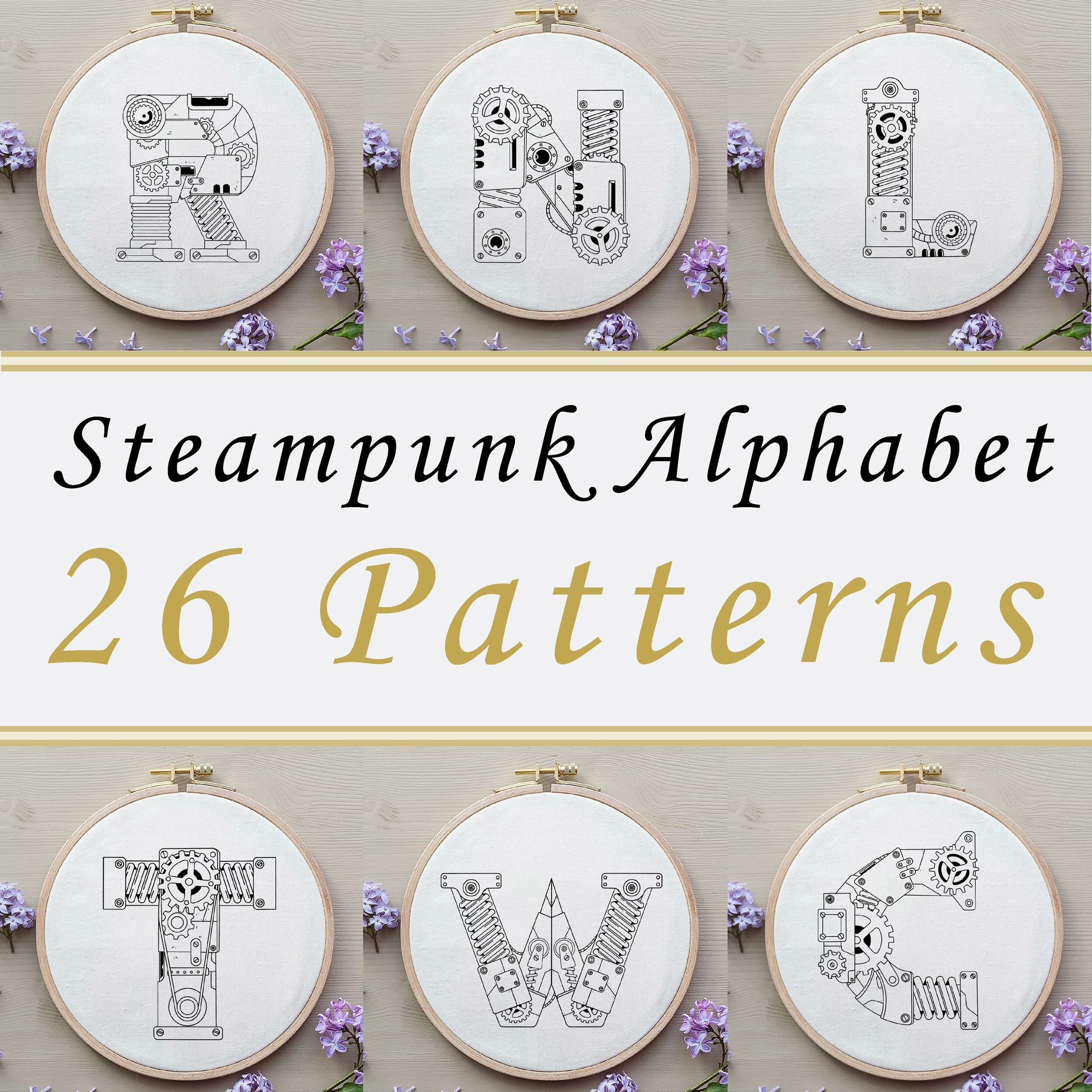 Steampunk-Alphabet