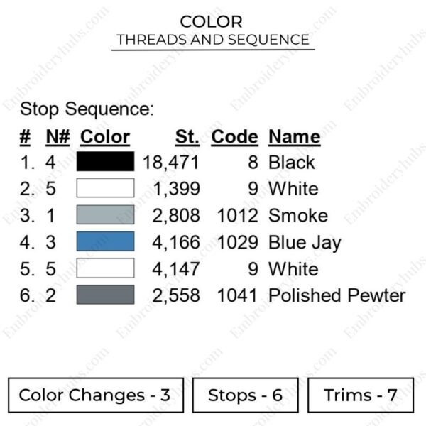 BMW Logo Embroidery Design - Car Embroidery Design