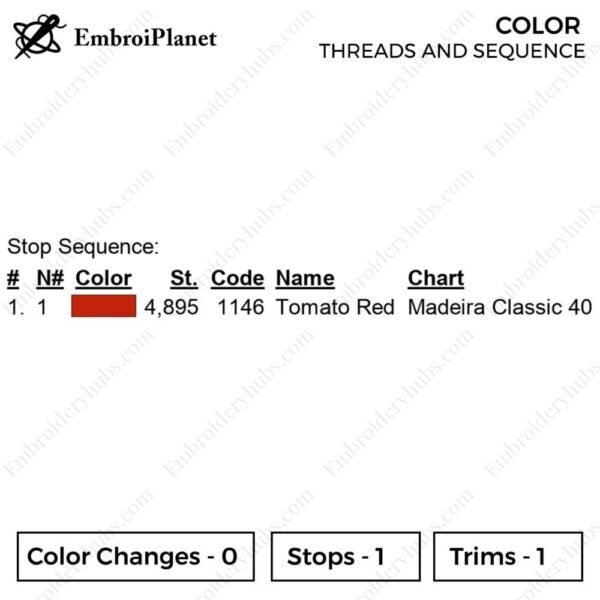 Love Typography Embroidery Design File - Love Embroidery Design