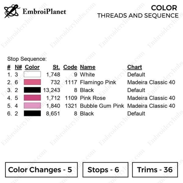 Skeleton Eyes Love Embroidery Design File - Creative Love Embroidery Design