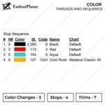 Friends Logo Embroidery Design - Friends