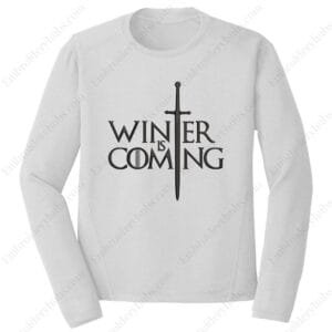 Winter is Coming Embroidery Design