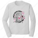 Skeleton Eyes Love Embroidery Design File - Creative Love Embroidery Design