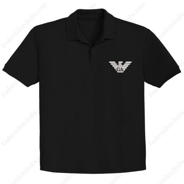 Giorgio Armani Logo Embroidery Design File - Fashion Brand Logo Embroidery Design