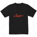 Love Typography Embroidery Design File - Love Embroidery Design