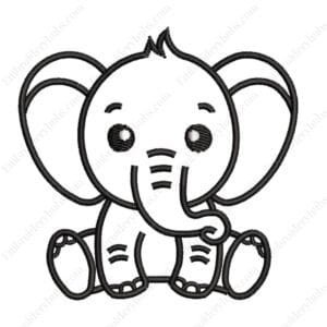 Cute Mini Elephant File - Animal