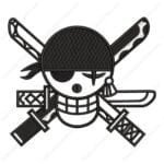 Zoro Logo Black - One Piece