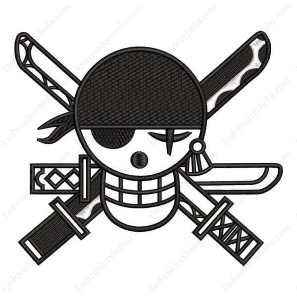 Zoro Logo Black - One Piece