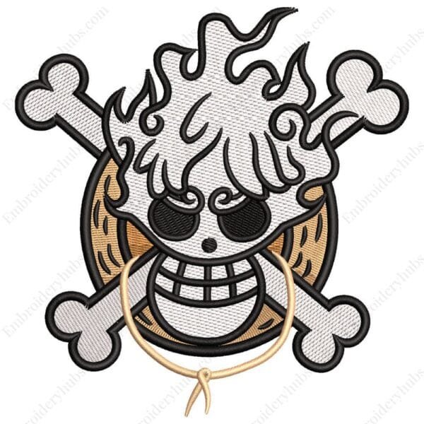 Luffy Gear5 Logo - One Piece