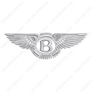Bentley Logo Embroidery Design - Car Embroidery Design