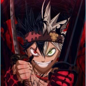 black clover Anime Embroidery Design