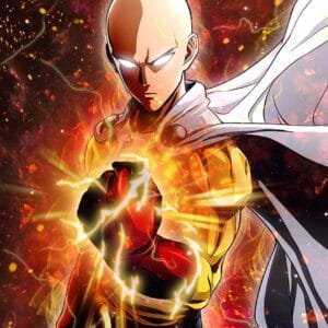 one punch man Anime Embroidery Design