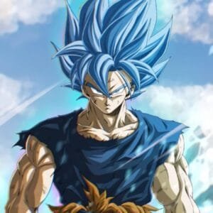 dragon ball Anime Embroidery Design