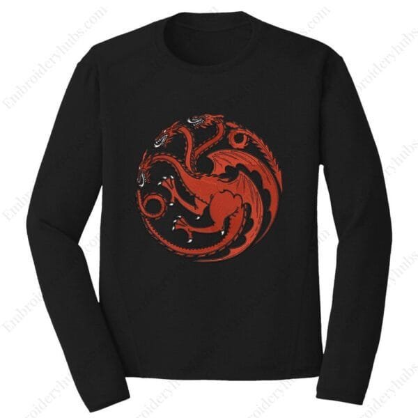 House Targaryen Logo - Game Of Thrones | House Of The Dragons