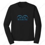 Marine Logo Embroidery Design - One Piece Anime Embroidery Design