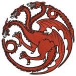 House Targaryen Logo - Game Of Thrones | House Of The Dragons