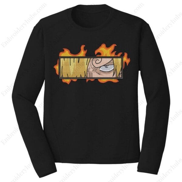 Sanji Eyes Fire - One Piece